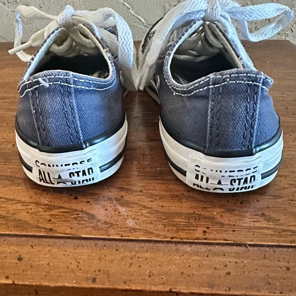 Converse All Star Chuck Taylor Kids Navy Canvas Sneakers size 11.5